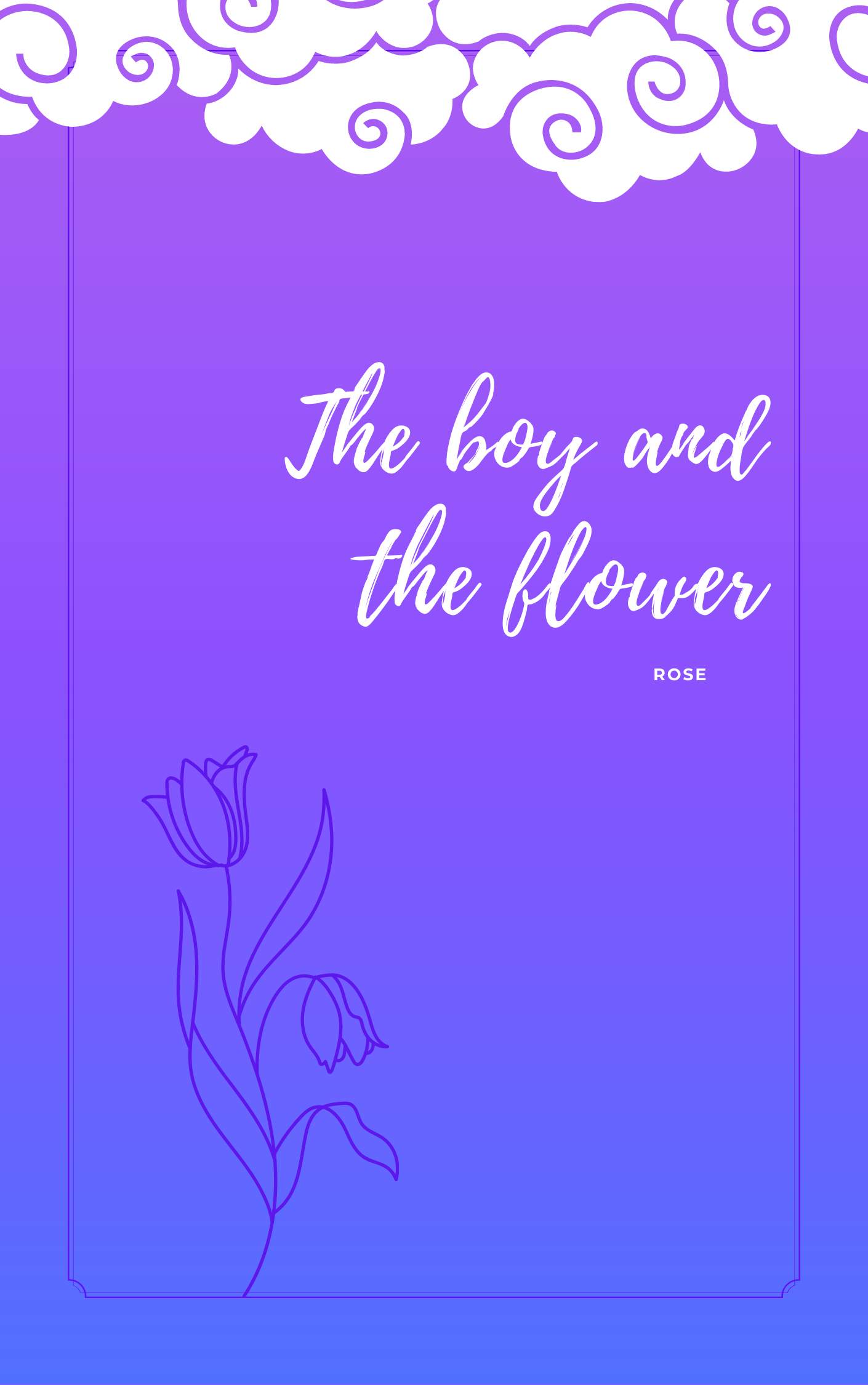 The boy and the Flower